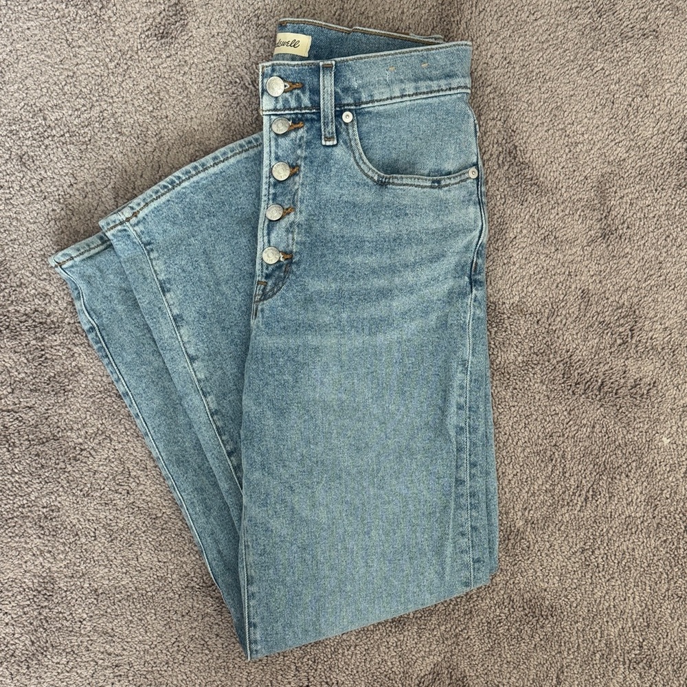 Madewell The perfect vintage straight High Rise Jeans